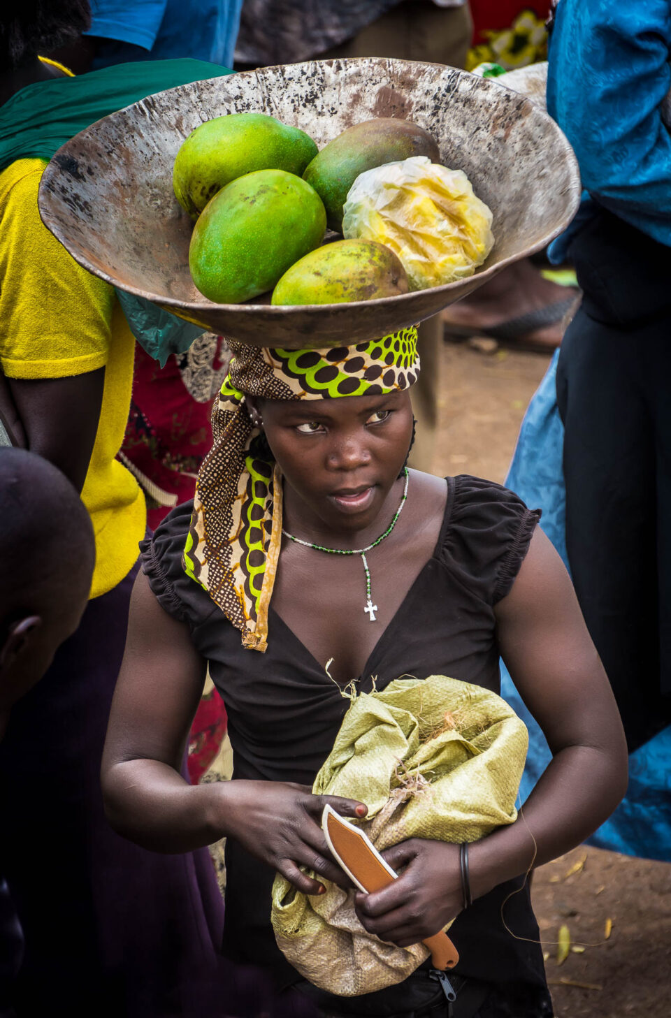Woman at Kampala Market, Uganda